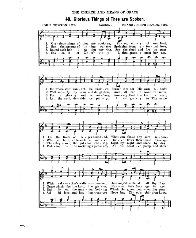 Concordia: a collection of hymns and spiritual songs page 62