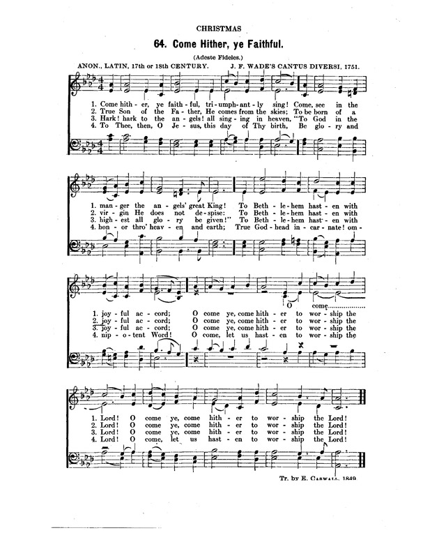 Concordia: a collection of hymns and spiritual songs page 75