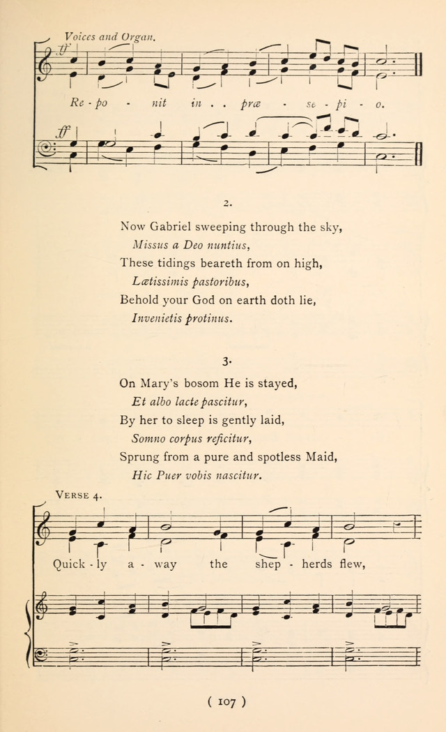 Christmas Carols New and Old: Series 1 and 2 and 3 page 106