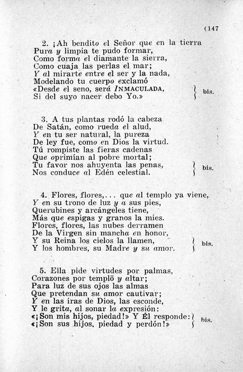 Coleccion de Cantos Sagrados Populares page 147