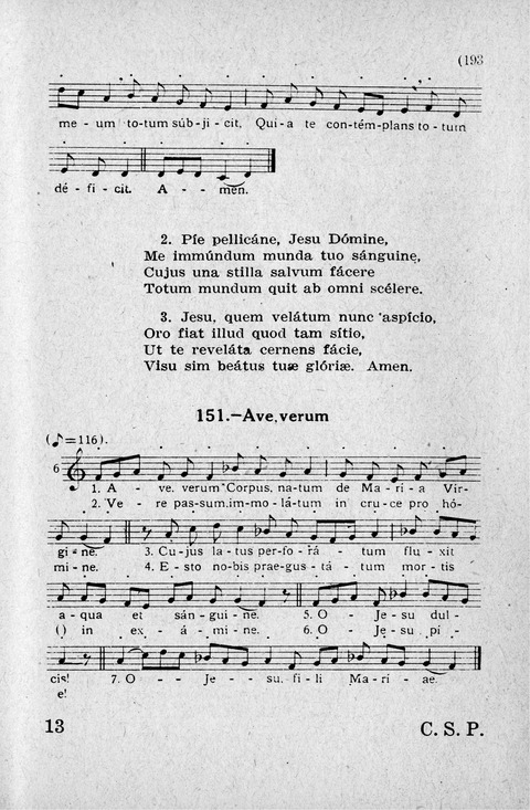 Coleccion de Cantos Sagrados Populares page 193