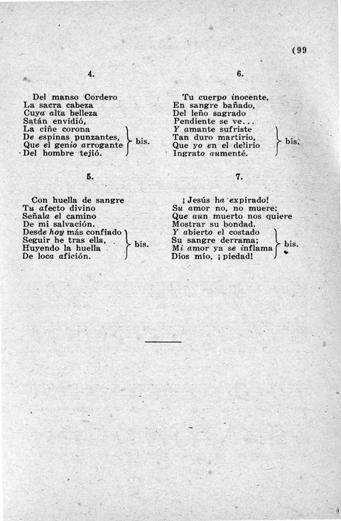 Coleccion de Cantos Sagrados Populares page 99
