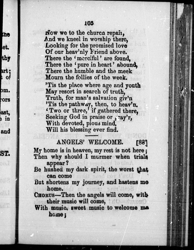 A Companion to the Canadian Sunday School Harp: being a selection of hymns set to music, for Sunday schools and the social circle page 106