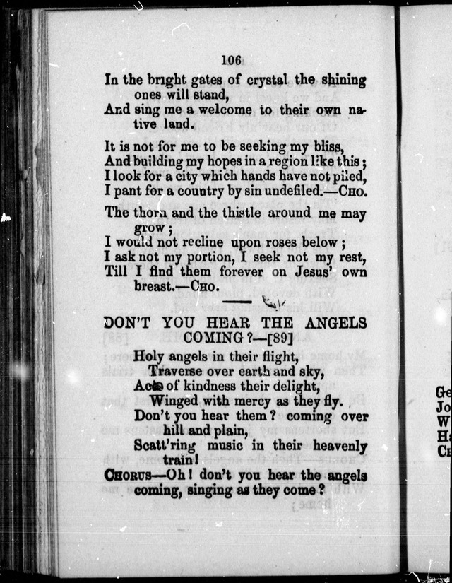 A Companion to the Canadian Sunday School Harp: being a selection of hymns set to music, for Sunday schools and the social circle page 107