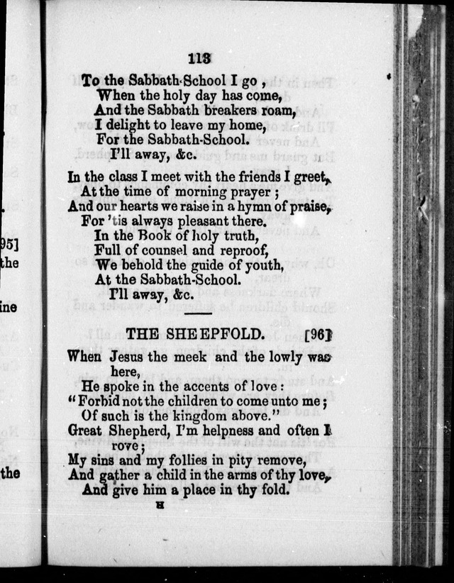 A Companion to the Canadian Sunday School Harp: being a selection of hymns set to music, for Sunday schools and the social circle page 114