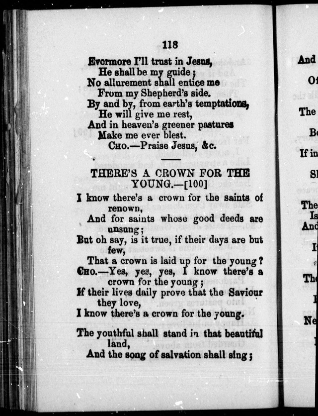 A Companion to the Canadian Sunday School Harp: being a selection of hymns set to music, for Sunday schools and the social circle page 119