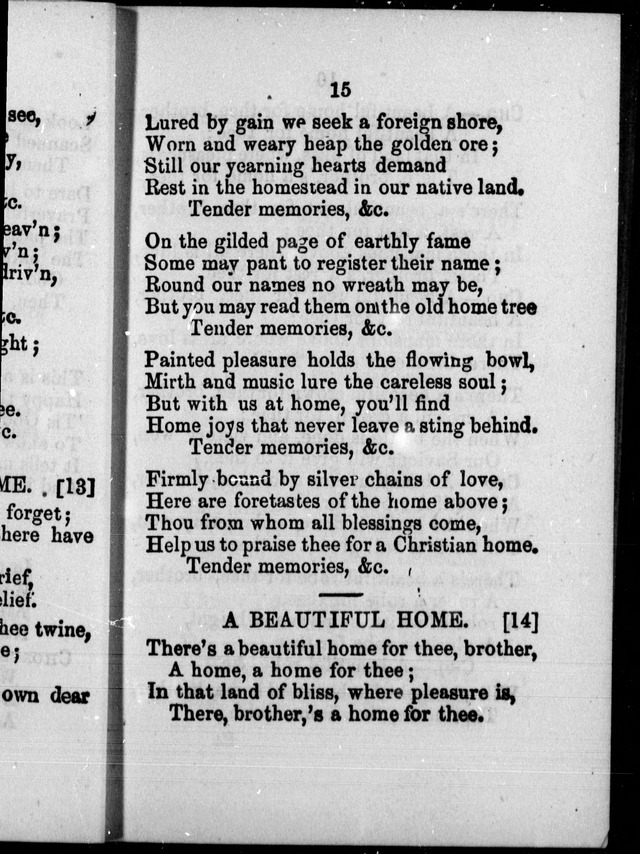 A Companion to the Canadian Sunday School Harp: being a selection of hymns set to music, for Sunday schools and the social circle page 13