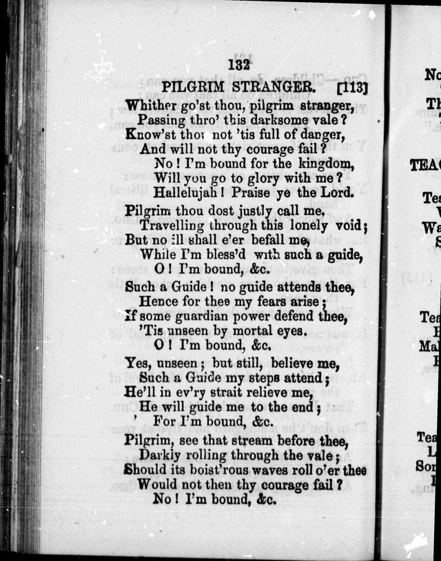 A Companion to the Canadian Sunday School Harp: being a selection of hymns set to music, for Sunday schools and the social circle page 133