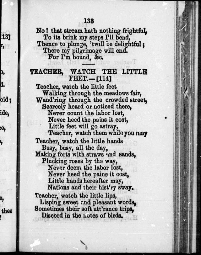 A Companion to the Canadian Sunday School Harp: being a selection of hymns set to music, for Sunday schools and the social circle page 134