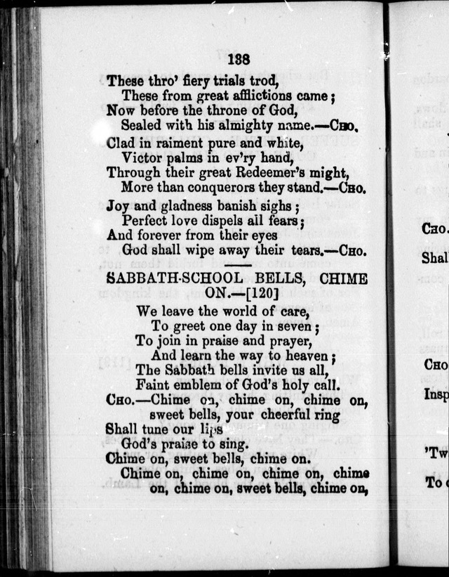 A Companion to the Canadian Sunday School Harp: being a selection of hymns set to music, for Sunday schools and the social circle page 139