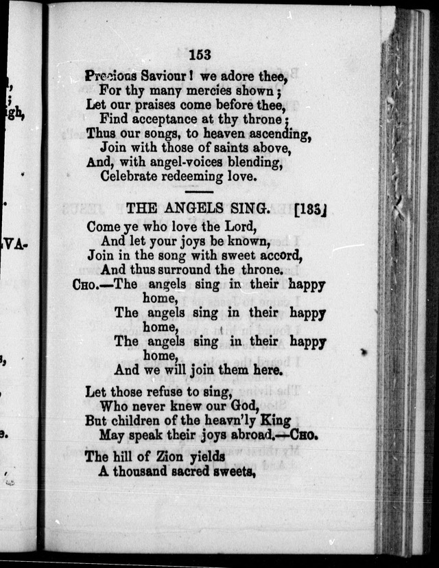 A Companion to the Canadian Sunday School Harp: being a selection of hymns set to music, for Sunday schools and the social circle page 154