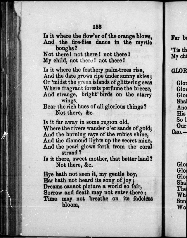 A Companion to the Canadian Sunday School Harp: being a selection of hymns set to music, for Sunday schools and the social circle page 159