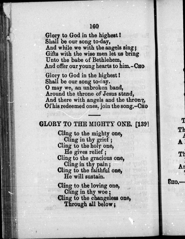 A Companion to the Canadian Sunday School Harp: being a selection of hymns set to music, for Sunday schools and the social circle page 161