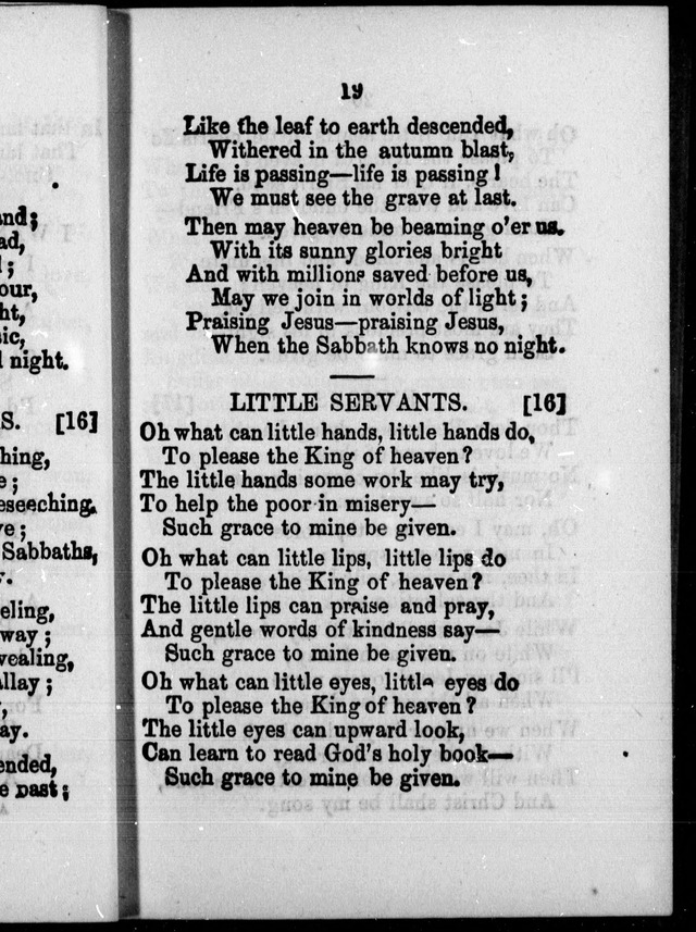 A Companion to the Canadian Sunday School Harp: being a selection of hymns set to music, for Sunday schools and the social circle page 17