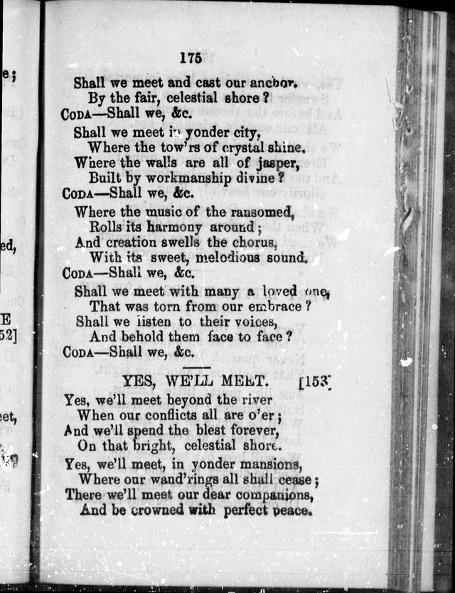 A Companion to the Canadian Sunday School Harp: being a selection of hymns set to music, for Sunday schools and the social circle page 176