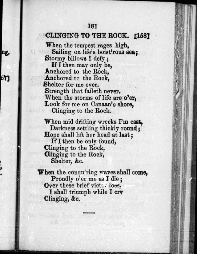 A Companion to the Canadian Sunday School Harp: being a selection of hymns set to music, for Sunday schools and the social circle page 182