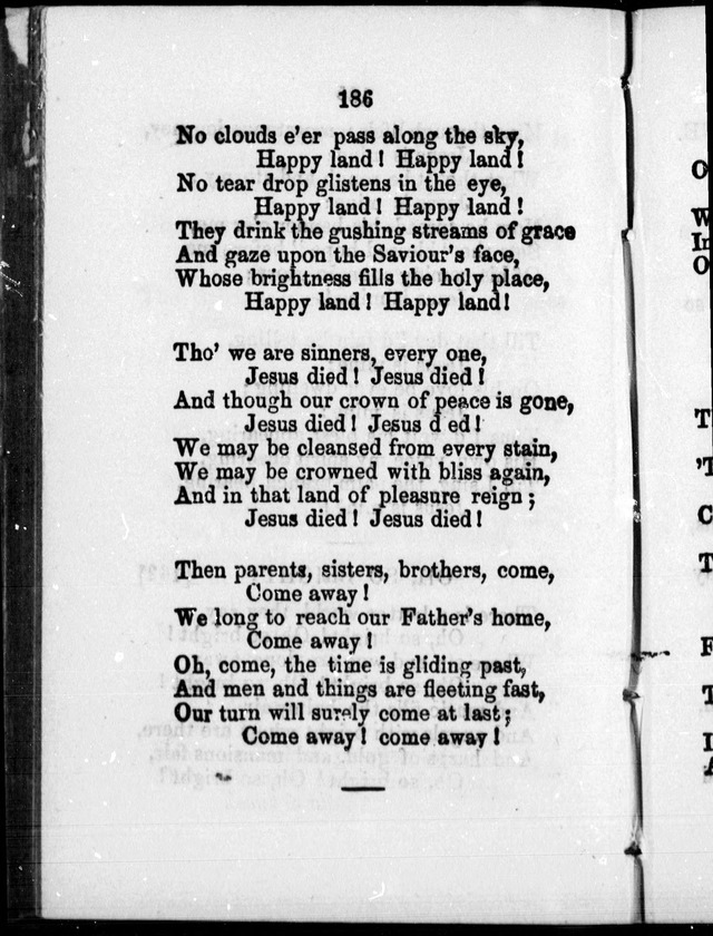 A Companion to the Canadian Sunday School Harp: being a selection of hymns set to music, for Sunday schools and the social circle page 190