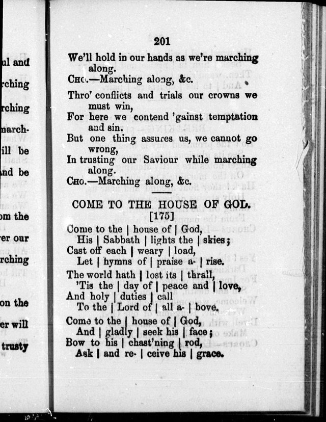 A Companion to the Canadian Sunday School Harp: being a selection of hymns set to music, for Sunday schools and the social circle page 205