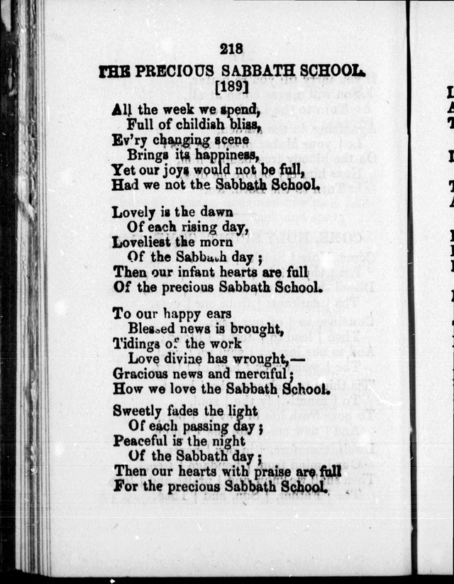 A Companion to the Canadian Sunday School Harp: being a selection of hymns set to music, for Sunday schools and the social circle page 222