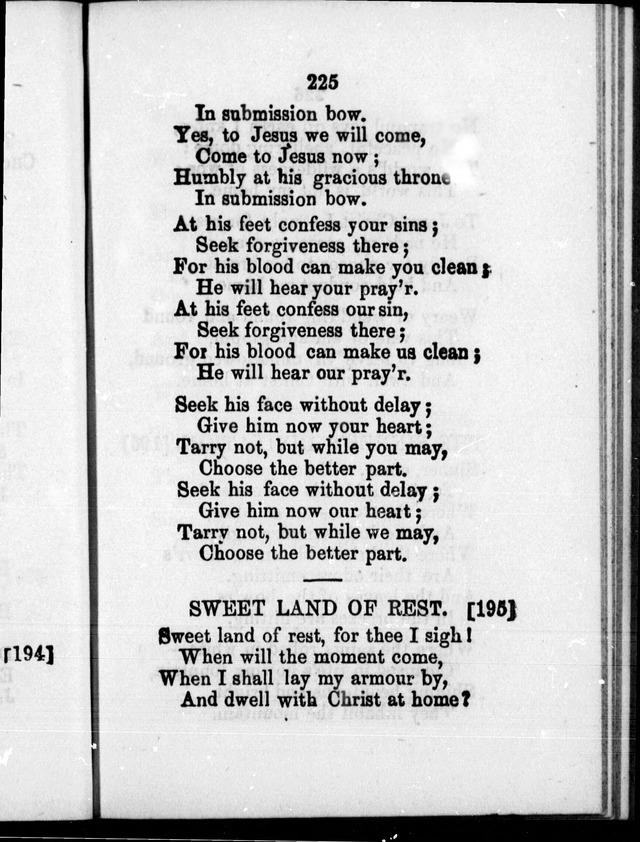 A Companion to the Canadian Sunday School Harp: being a selection of hymns set to music, for Sunday schools and the social circle page 229