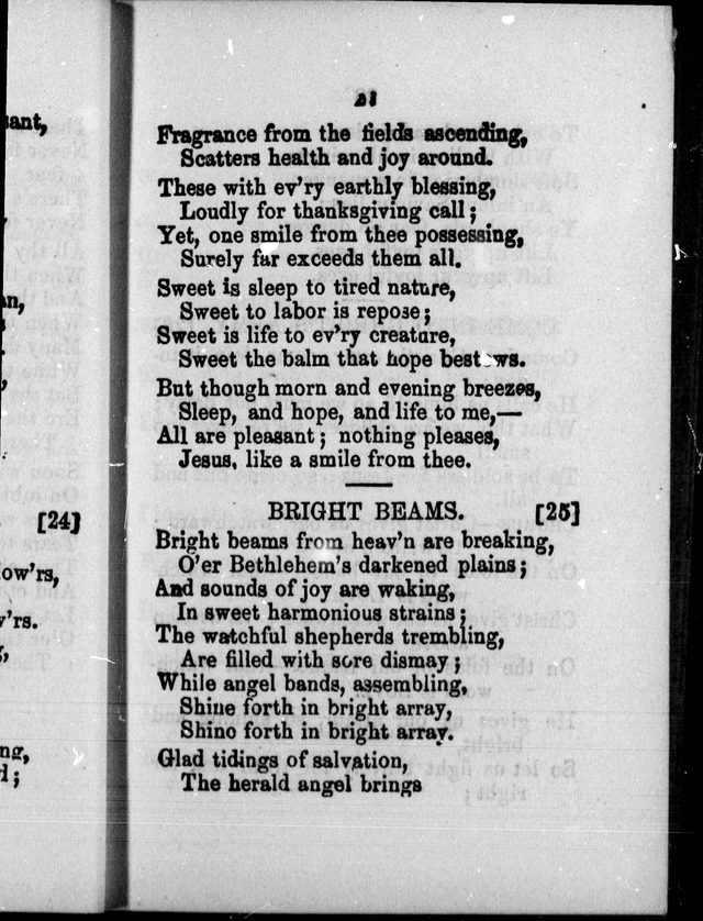 A Companion to the Canadian Sunday School Harp: being a selection of hymns set to music, for Sunday schools and the social circle page 25