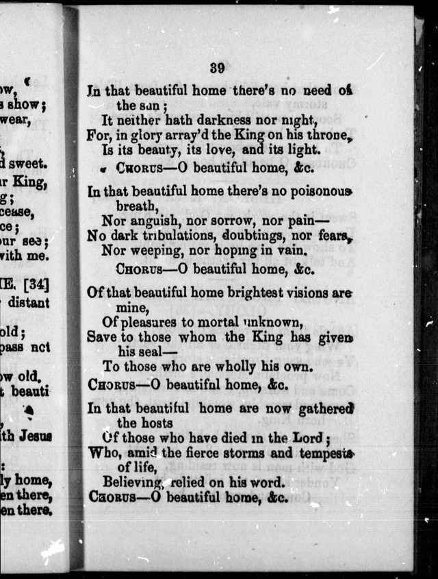 A Companion to the Canadian Sunday School Harp: being a selection of hymns set to music, for Sunday schools and the social circle page 37