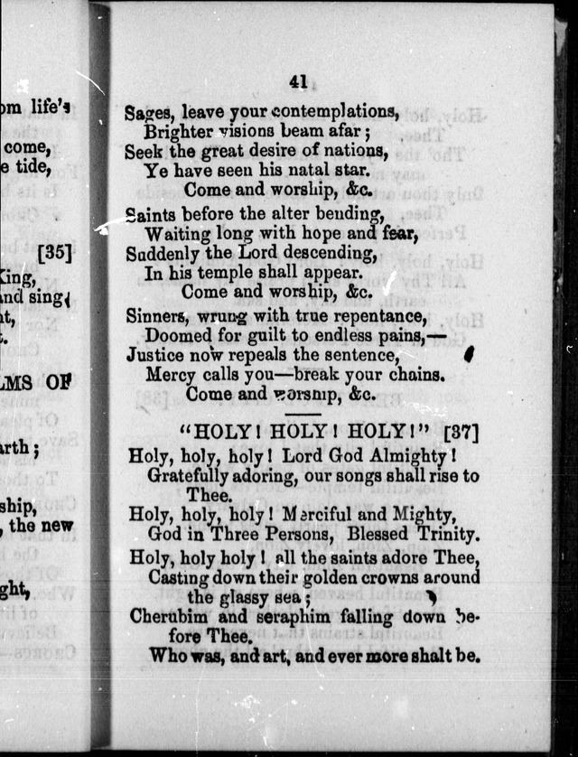 A Companion to the Canadian Sunday School Harp: being a selection of hymns set to music, for Sunday schools and the social circle page 39