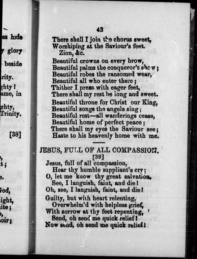 A Companion to the Canadian Sunday School Harp: being a selection of hymns set to music, for Sunday schools and the social circle page 41