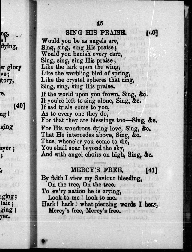 A Companion to the Canadian Sunday School Harp: being a selection of hymns set to music, for Sunday schools and the social circle page 43