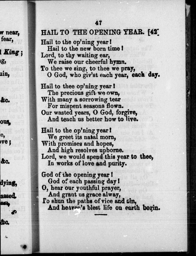 A Companion to the Canadian Sunday School Harp: being a selection of hymns set to music, for Sunday schools and the social circle page 45