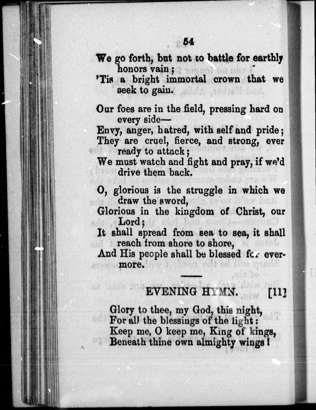 A Companion to the Canadian Sunday School Harp: being a selection of hymns set to music, for Sunday schools and the social circle page 52