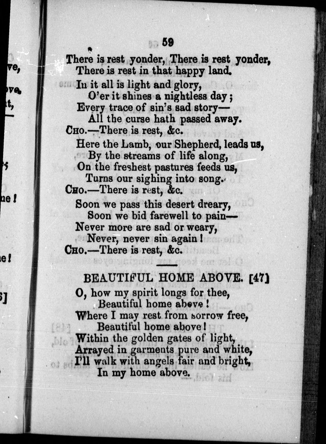 A Companion to the Canadian Sunday School Harp: being a selection of hymns set to music, for Sunday schools and the social circle page 57