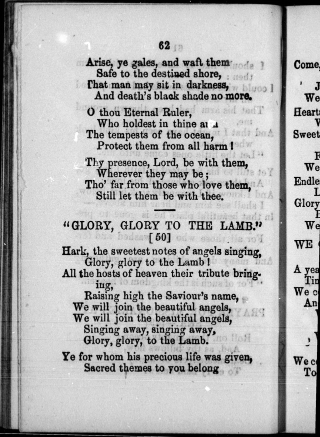 A Companion to the Canadian Sunday School Harp: being a selection of hymns set to music, for Sunday schools and the social circle page 60