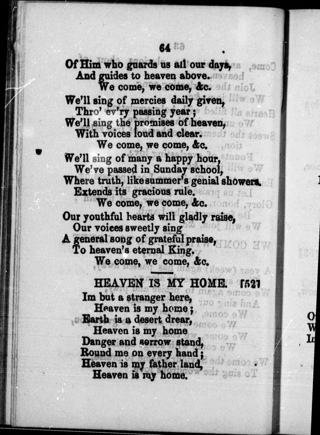 A Companion to the Canadian Sunday School Harp: being a selection of hymns set to music, for Sunday schools and the social circle page 62