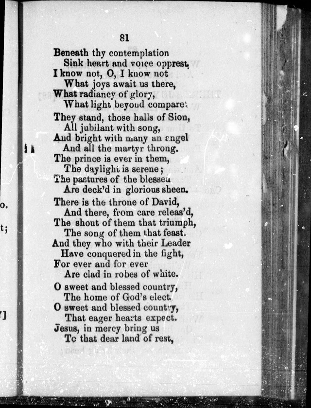 A Companion to the Canadian Sunday School Harp: being a selection of hymns set to music, for Sunday schools and the social circle page 79