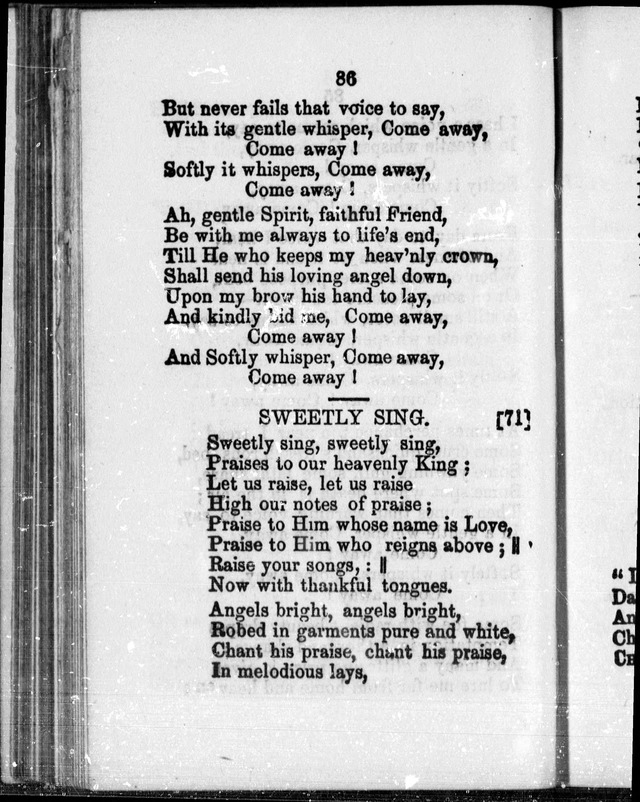 A Companion to the Canadian Sunday School Harp: being a selection of hymns set to music, for Sunday schools and the social circle page 84