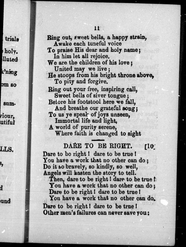 A Companion to the Canadian Sunday School Harp: being a selection of hymns set to music, for Sunday schools and the social circle page 9