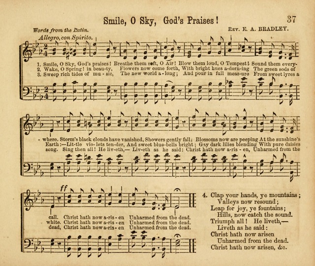 Chants, Carols and Tunes: a supplement to the Sunday School Service and Tune Book page 37