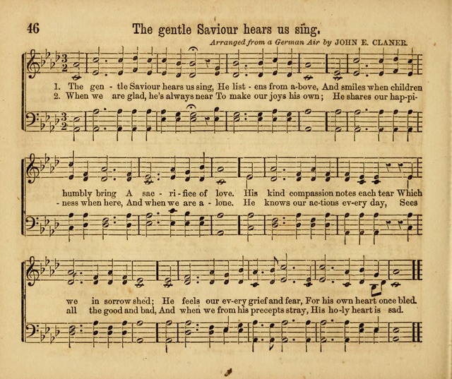 Chants, Carols and Tunes: a supplement to the Sunday School Service and Tune Book page 46