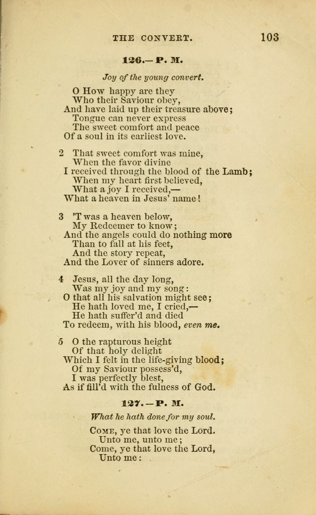 Choral Echoes from the Church of God in All Ages: a collection of hymns and tunes adapted to all occasions of social worship page 103