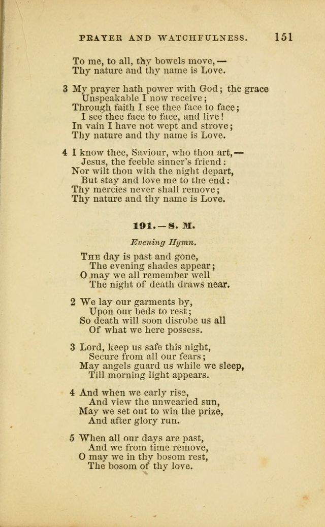 Choral Echoes from the Church of God in All Ages: a collection of hymns and tunes adapted to all occasions of social worship page 151