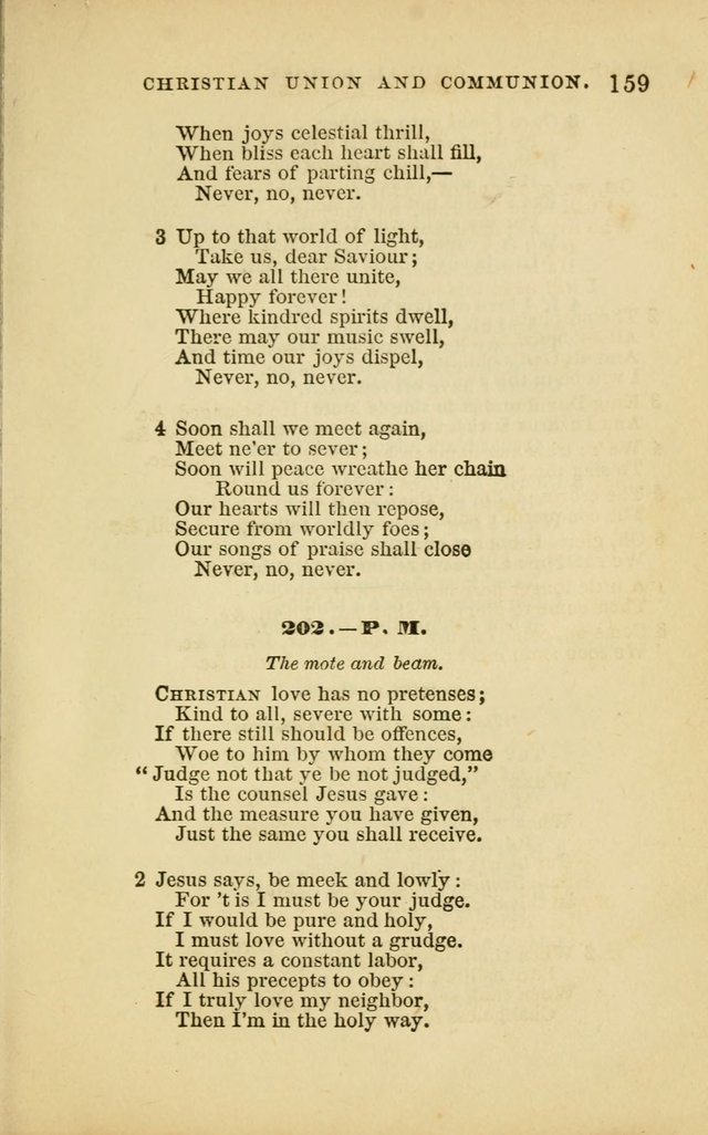 Choral Echoes from the Church of God in All Ages: a collection of hymns and tunes adapted to all occasions of social worship page 159