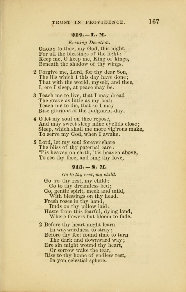 Choral Echoes from the Church of God in All Ages: a collection of hymns and tunes adapted to all occasions of social worship page 167
