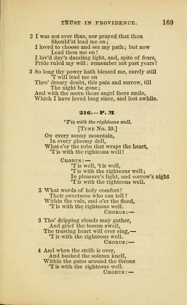 Choral Echoes from the Church of God in All Ages: a collection of hymns and tunes adapted to all occasions of social worship page 169