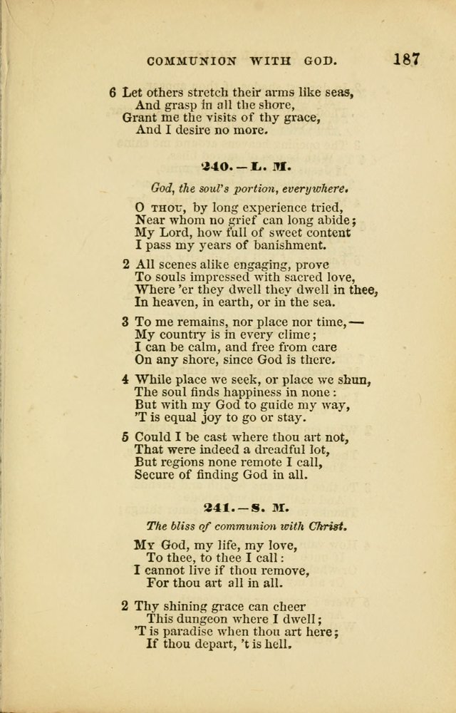 Choral Echoes from the Church of God in All Ages: a collection of hymns and tunes adapted to all occasions of social worship page 187