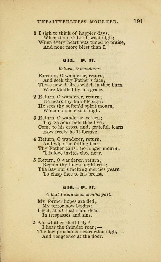 Choral Echoes from the Church of God in All Ages: a collection of hymns and tunes adapted to all occasions of social worship page 191