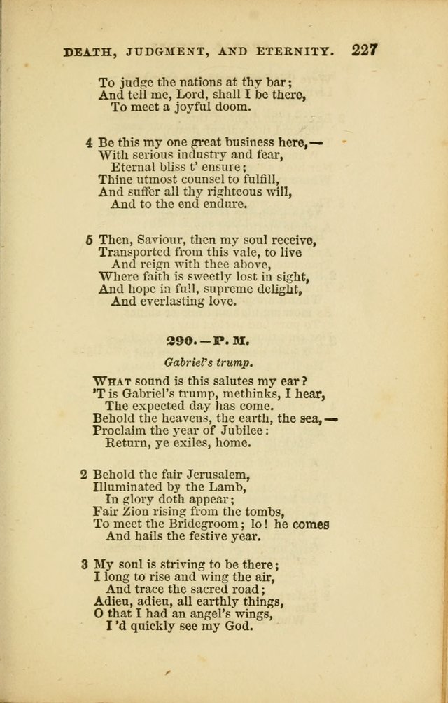 Choral Echoes from the Church of God in All Ages: a collection of hymns and tunes adapted to all occasions of social worship page 227