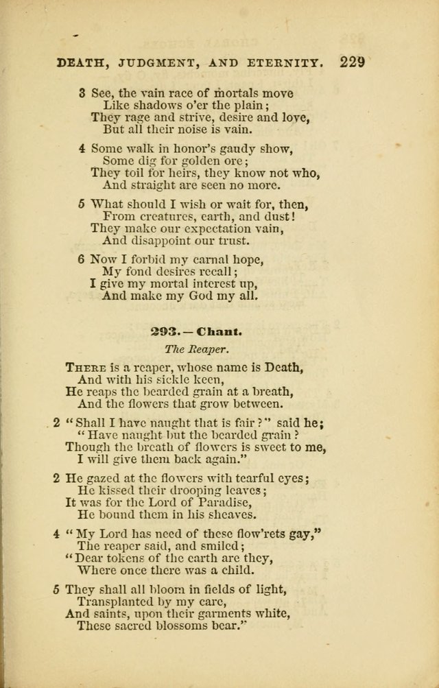 Choral Echoes from the Church of God in All Ages: a collection of hymns and tunes adapted to all occasions of social worship page 229