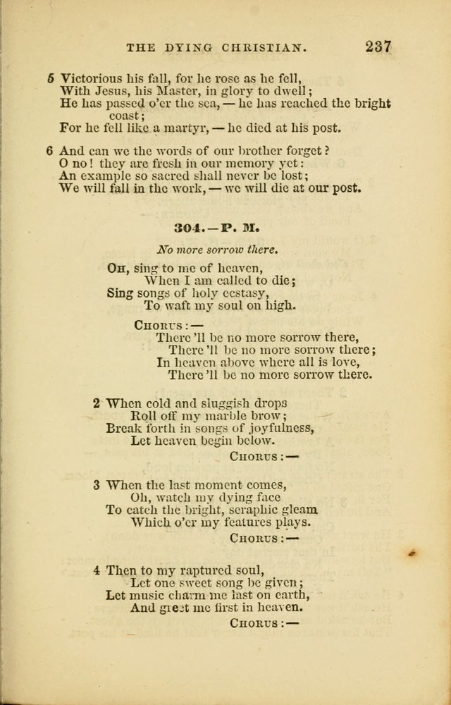 Choral Echoes from the Church of God in All Ages: a collection of hymns and tunes adapted to all occasions of social worship page 237