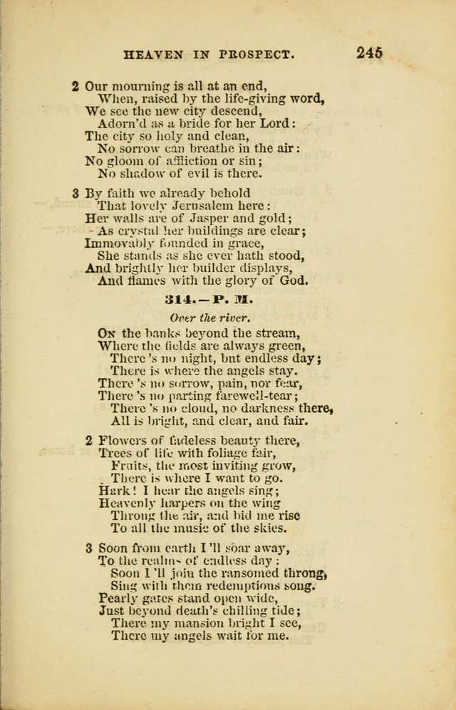 Choral Echoes from the Church of God in All Ages: a collection of hymns and tunes adapted to all occasions of social worship page 245